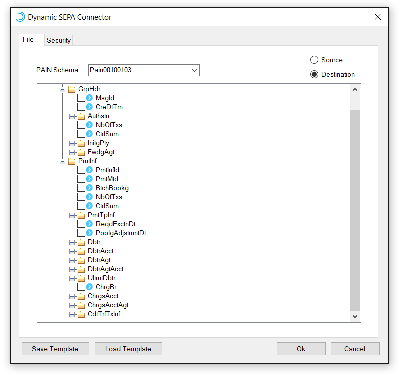 Pain Format Sepa Example Create a SEPA Mapping